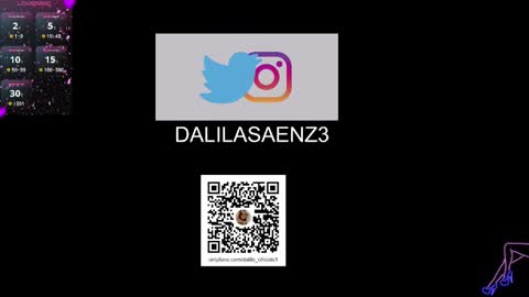 Snapshot of dalila_oficials chatting on December 22, 2024, 12:16 pm   online show from December 22, 2024, 12:16 pm
