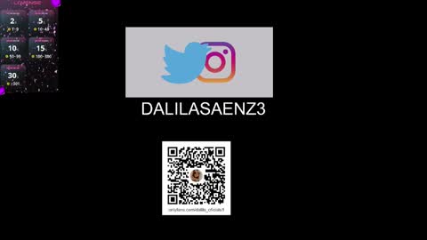 Snapshot of dalila_oficials chatting on December 30, 2024, 4:20 am   online show from December 30, 2024, 4:20 am