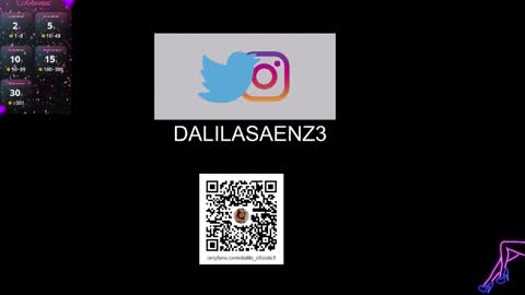 Snapshot of dalila_oficials chatting on January 7, 2025, 2:31 am   online show from January 7, 2025, 2:31 am