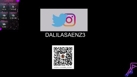 Snapshot of dalila_oficials chatting on January 9, 2025, 10:41 pm   online show from January 9, 2025, 10:41 pm