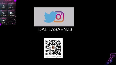 Snapshot of dalila_oficials chatting on January 14, 2025, 2:40 am   online show from January 14, 2025, 2:40 am