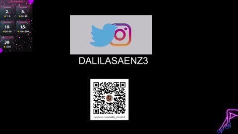 Snapshot of dalila_oficials chatting on February 21, 2025, 12:16 am   online show from February 21, 2025, 12:16 am