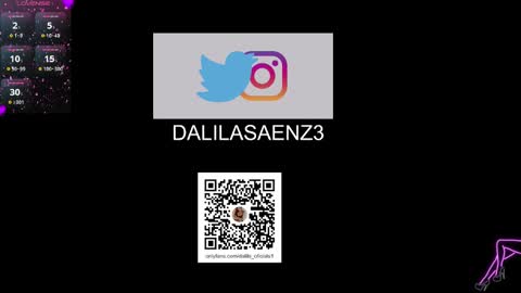 Snapshot of dalila_oficials chatting on March 6, 2025, 2:51 am   online show from March 6, 2025, 2:51 am