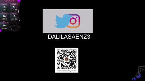 Snapshot of dalila_oficials chatting on March 7, 2025, 11:18 am   online show from March 7, 2025, 11:18 am