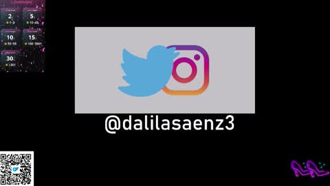 Snapshot of dalila_oficials chatting on September 24, 2025, 9:56 am   online show from September 24, 2025, 9:56 am