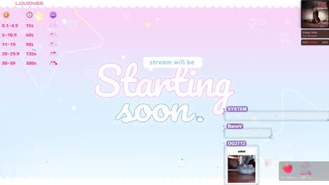 DarlingBubbles online show from November 2, 2025, 12:46 am
