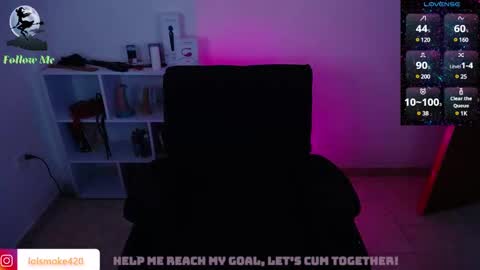 Snapshot of destroyall420 chatting on January 31, 2025, 10:10 pm Lola Bdsm and fries online show from January 31, 2025, 10:10 pm