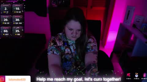Snapshot of destroyall420 chatting on March 3, 2025, 2:04 am Lola Bdsm and fries online show from March 3, 2025, 2:04 am