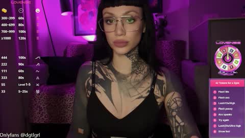 Snapshot of dgtlgrl chatting on October 7, 2025, 6:27 pm dgtlgrl online show from October 7, 2025, 6:27 pm