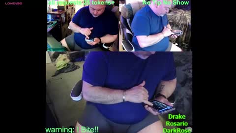 Snapshot of drake_r_darkrose chatting on February 1, 2025, 11:27 pm Drake D Vamp aka Drake DarkRose online show from February 1, 2025, 11:27 pm