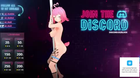 Snapshot of el_xox chatting on January 18, 2025, 12:13 am el XoX online show from January 18, 2025, 12:13 am