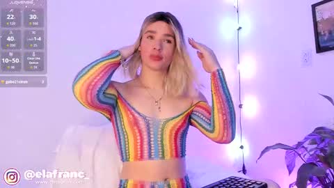 Elaia franco online show from February 6, 2026, 3:44 am