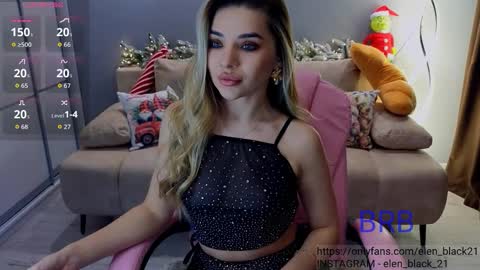 Snapshot of elen_black_23 chatting on December 21, 2025, 10:28 pm Lena - online show from December 21, 2025, 10:28 pm