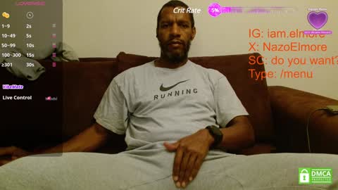 My name is Elmore. Please say hello I like to chat with you. If you have requests or dirty talk please use tip online show from January 26, 2025, 3:48 am