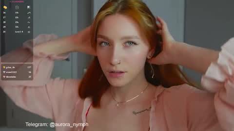 Aurora   My Tg channel aurora nymph online show from February 24, 2026, 2:59 pm