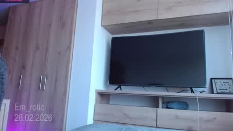 Emilia  online show from February 26, 2026, 7:24 pm