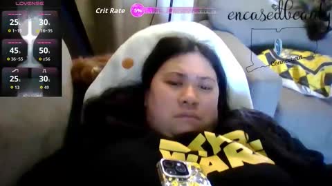 Snapshot of encasedbeauty chatting on May 18, 2026, 7:41 pm Ela online show from May 18, 2026, 7:41 pm