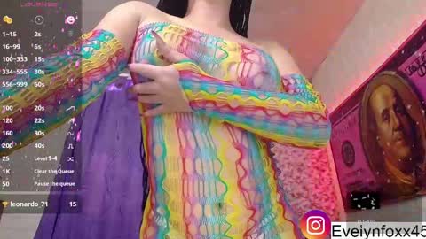 Snapshot of evelynfox_xx chatting on February 22, 2025, 7:58 pm evelyn Foxx new account online show from February 22, 2025, 7:58 pm