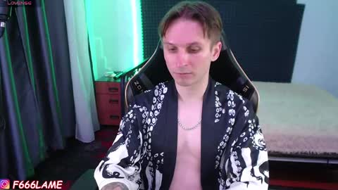 F666LAME online show from May 31, 2026, 3:30 pm
