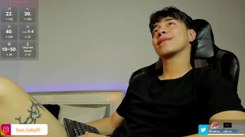 Snapshot of faceofbabyyy chatting on January 19, 2026, 6:50 am faceofbabyyy online show from January 19, 2026, 6:50 am