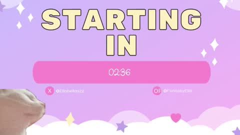 Snapshot of fantasyella chatting on January 15, 2026, 3:22 am Ella online show from January 15, 2026, 3:22 am