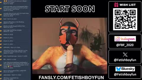 FetishBoyFun online show from March 29, 2026, 12:16 pm