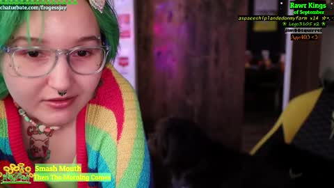 Snapshot of frogessjay chatting on September 22, 2025, 3:14 pm Jaywise Frogfoot online show from September 22, 2025, 3:14 pm