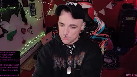 Gage Allin AKA Alpha Pussy online show from February 18, 2026, 8:49 pm