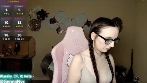 Genna Nyx online show from October 23, 2025, 5:51 am