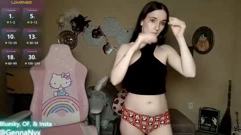 Genna Nyx online show from October 28, 2025, 4:05 am