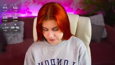 Snapshot of gingerrpink chatting on February 4, 2026, 8:20 am Ginger Pink online show from February 4, 2026, 8:20 am