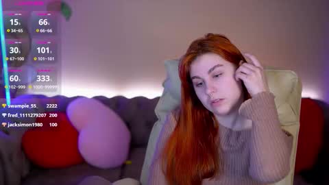 Snapshot of gingerrpink chatting on February 12, 2026, 5:13 am Ginger Pink online show from February 12, 2026, 5:13 am