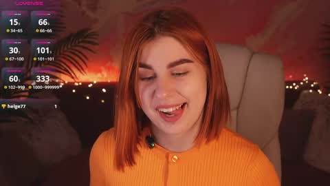 Ginger Pink online show from April 12, 2026, 1:05 pm