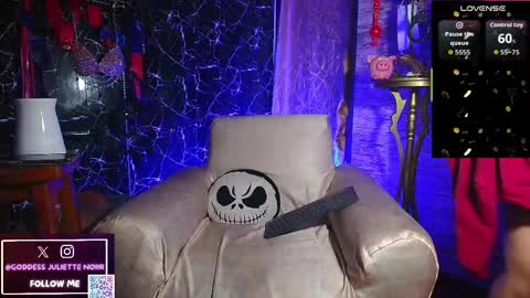 Snapshot of goddessjuliettenoiir chatting on May 16, 2026, 10:23 am Goddes Juliette Noiir online show from May 16, 2026, 10:23 am