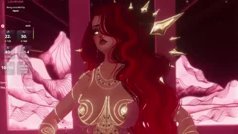 Goddess Reverie online show from October 5, 2025, 6:34 am