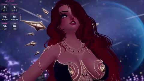 Goddess Reverie online show from January 8, 2026, 4:37 am