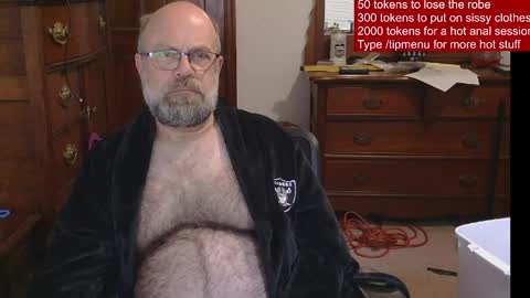HairyDaddyBear69 online show from May 29, 2026, 11:08 am