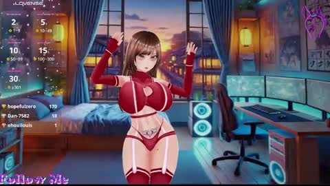 Hanae online show from January 29, 2025, 7:32 pm