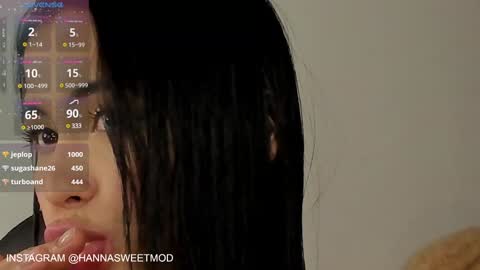 Snapshot of hanna_1sweet chatting on January 4, 2025, 8:39 am hanna online show from January 4, 2025, 8:39 am