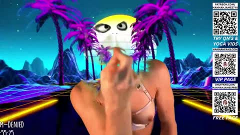 Hannah James online show from March 22, 2026, 6:11 pm