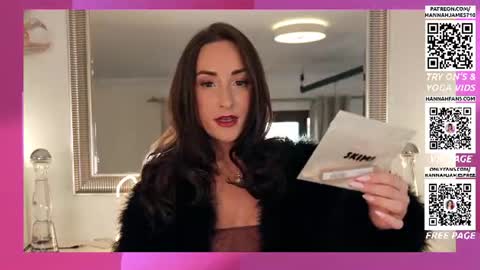 Snapshot of hannahjames710 chatting on July 16, 2026, 6:14 pm Hannah James online show from July 16, 2026, 6:14 pm