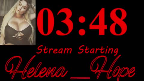 Helena Hope online show from September 26, 2025, 5:00 am