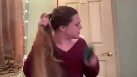 Snapshot of holly23hopefull chatting on January 2, 2025, 4:41 am Hollys Drive threw Side Of CB. online show from January 2, 2025, 4:41 am