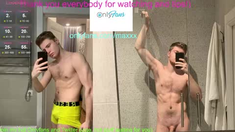 Snapshot of hornyblondieboyy chatting on April 5, 2026, 6:49 pm Max online show from April 5, 2026, 6:49 pm