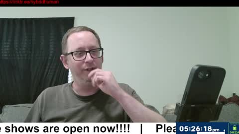 hybridhuman online show from May 10, 2026, 10:26 pm