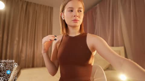 Snapshot of iamclaire_ chatting on January 30, 2025, 4:34 pm Claire online show from January 30, 2025, 4:34 pm