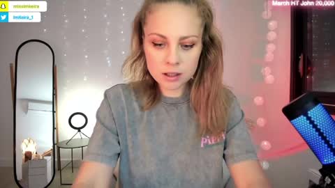 ImKeira online show from March 23, 2026, 7:40 pm