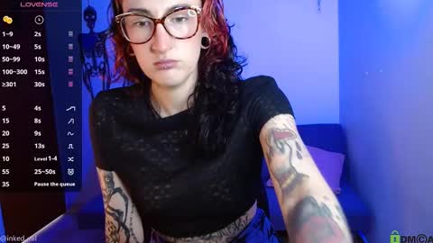Snapshot of inked_val chatting on February 28, 2025, 3:04 pm Valerie online show from February 28, 2025, 3:04 pm