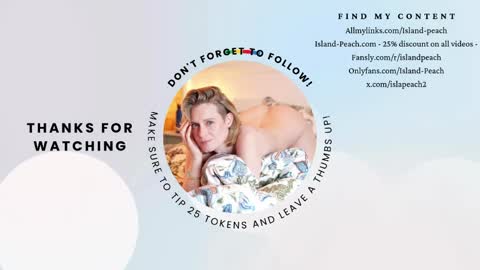 Lou  Peaches online show from April 19, 2026, 2:05 pm