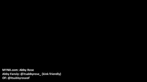 Abby Rose online show from January 17, 2026, 8:23 pm